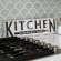 Kitchen Brings Family Together Distressed Metal Sign 65312