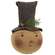 Primitive Snowboy with Top Hat Hanger