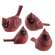 Large Resin Cardinal - 4 asst.