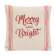 Merry & Bright Red Striped Pillow 15660