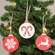 Sparkle Reindeer, Candy Canes, or Snowflake Wooden Bulb Ornament, 3 Asstd. 37153;
