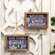 Winter Wonderland Frame w/Beaded Hanger, 2 Asstd. 37183;