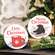 Cozy Christmas Round Easel Sign, 2 Asstd. 37449