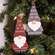 Layered Wooden Sweater Gnome Ornament, 2 Asstd. 37460;