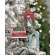 Joy to the World Snowman & Trees Wooden Ornament #37534
