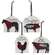 Farm Animal Barn Ornament, 4 Asstd.