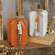 Medium Fall Words Charm Wooden Interlocking Pumpkin, 2 Asstd. 37556;