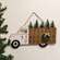 Woodland Tree Truck Christmas Calendar Hanger 91149