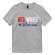Red, White & Blessed T-Shirt, Heather Gray L140
