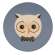 Owl Head Plate- 4 asst #33607