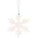Snowflake Ornament - 6" ;