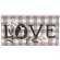 Buffalo Check Lily & Bunny "Love" Box Sign #37599