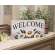 Distressed "Daisy" Welcome Box Sign #37601