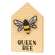 Queen Bee Plaid Block Sitter 37619