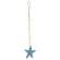 Wooden Beaded Starfish Ornament 37690