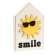 Smile Sunshine with Sunglasses Block Sitter 37709