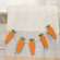 Wooden Carrot Mini Garland 37730;