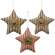 Ticking Button Star Ornaments #CS36413