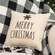 Merry Christmas Snowflake Natural Pillow 15548;