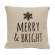 Merry & Bright Natural Pillow 15549