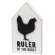 Ruler of the Rooster Wooden Block Sitter #37674