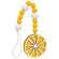 Lemon Icon Beaded Ornament