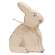 Small Distressed Wooden Chunky Sitting Bunny, 2 Asstd. #37751