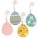 Beaded Deco Easter Egg Ornament, 4 Asstd. #37754