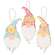 Spring Flower Chunky Gnome Ornament, 3 Asstd.