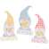 2pc Set Spring Blessings Block with Flower Chunky Gnome, 3 Asstd.