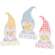 2pc Set Spring Blessings Block with Flower Chunky Gnome, 3 Asstd. #37808