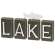 4 Set, "Lake" Word Blocks #37813