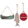 3 Set, Lake Fishing Wooden Ornaments