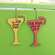 Margarita Words Wooden Ornament, 2 Asstd.