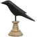 Wooden Crow Pedestal, Small #91157