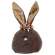 Brown Bunny Head with Pip Headband Doll #CS38916