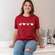 Love Is All You Need T-Shirt, Antique Cherry Red L134;
