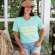 Summer Time T-Shirt, Heather Mint L135