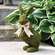 Mossy Bunny with Jute Bow Topiary SHNE4005;