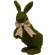 Mossy Bunny with Jute Bow Topiary SHNE4005
