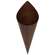 Cone Metal Wall Planter, Rusty