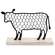Black Chicken Wire Cow