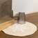 Snowflake Natural Round Mat 17027;