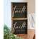 Faith Chalkboard Look Frame, 2 Asstd. 36079;