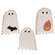 3 Set, Distressed Wooden Ghost & Friend Sitters