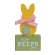 Yellow Peep Bunny on "For Peeps Sake" Sitter #37639