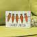 Carrot Patch Green & White Buffalo Check Box Sign