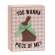 You Wanna Piece of Me Bunny Box Sign #37718