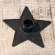 Distressed Star Candle Holder #46205