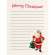 Merry Christmas Santa Notepad 55065